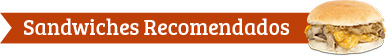 Sandwiches Recomendados
